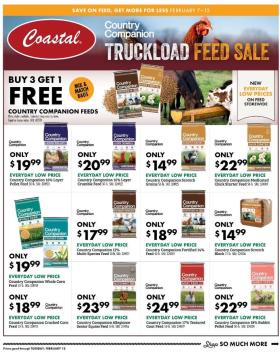 Coastal Farm & Ranch - Truckload Feed Sale