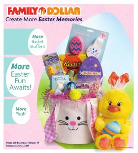 Family Dollar - Easter Book
