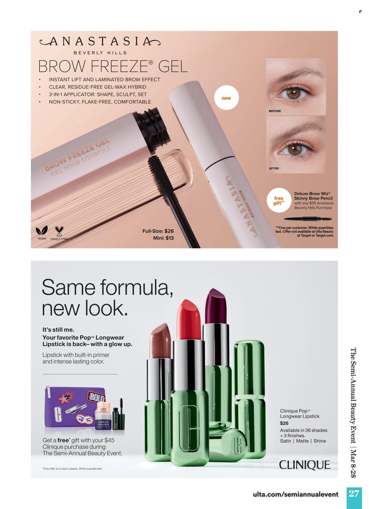 Ulta Beauty ad  - 03.08.2024 - 03.28.2024.