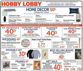Hobby Lobby - Weekly Ad