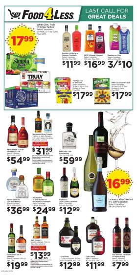 Food 4 Less - Last Call for Great Deals        