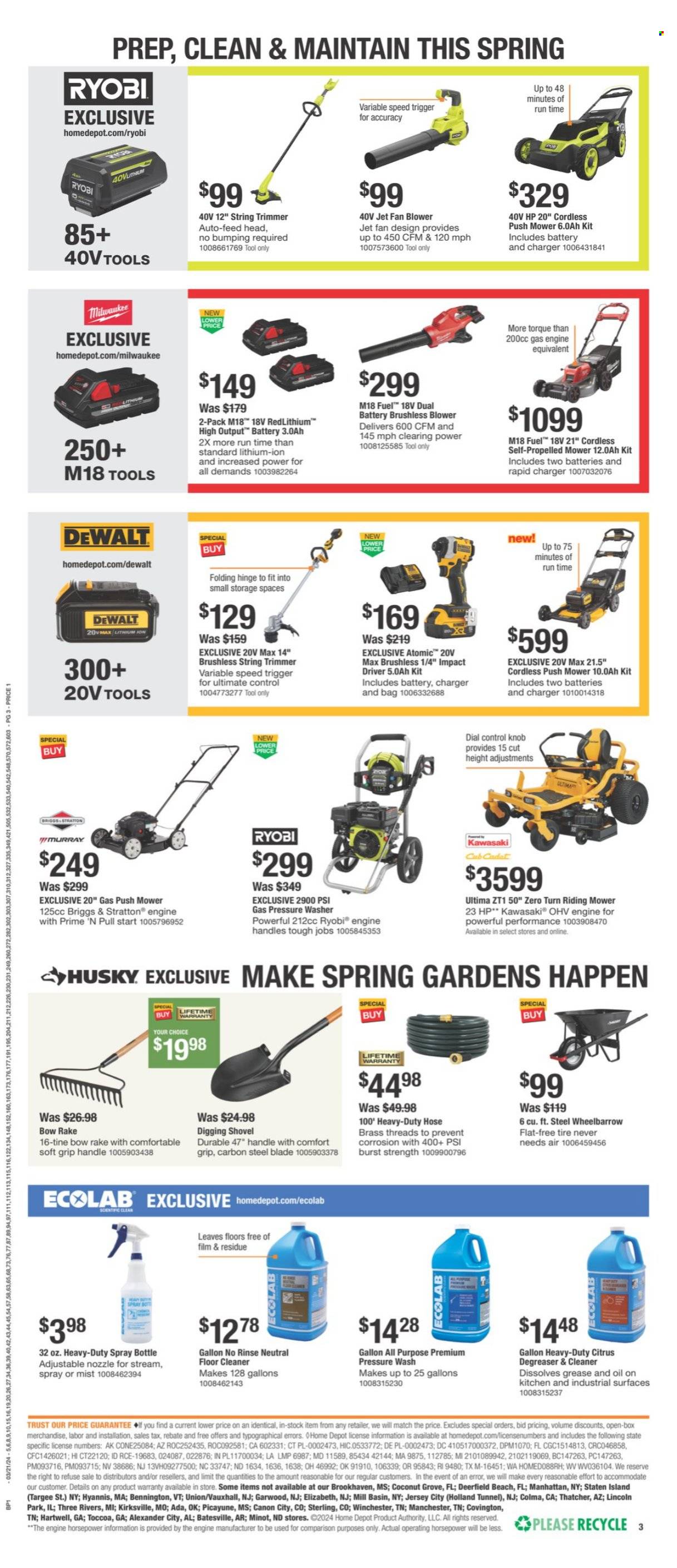 The Home Depot ad  - 03.21.2024 - 04.01.2024.