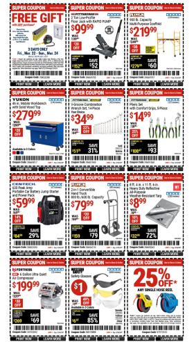 Harbor Freight - New Savings with Spring Coupons