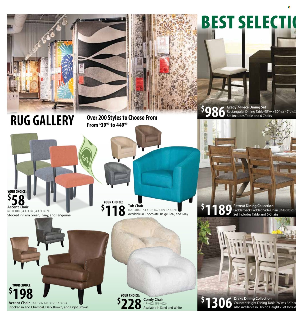 American Furniture Warehouse ad  - 03.24.2024 - 04.14.2024.