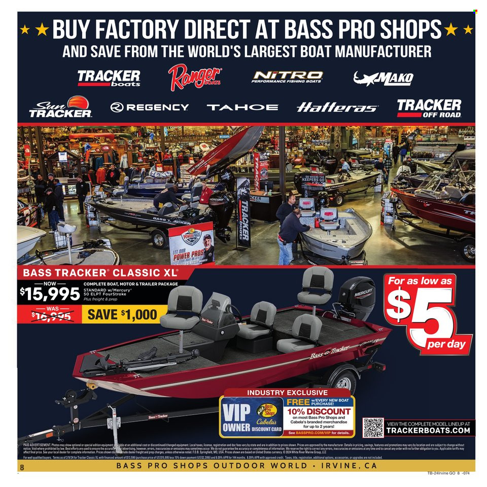 Bass Pro Shops ad  - 03.27.2024 - 04.10.2024.