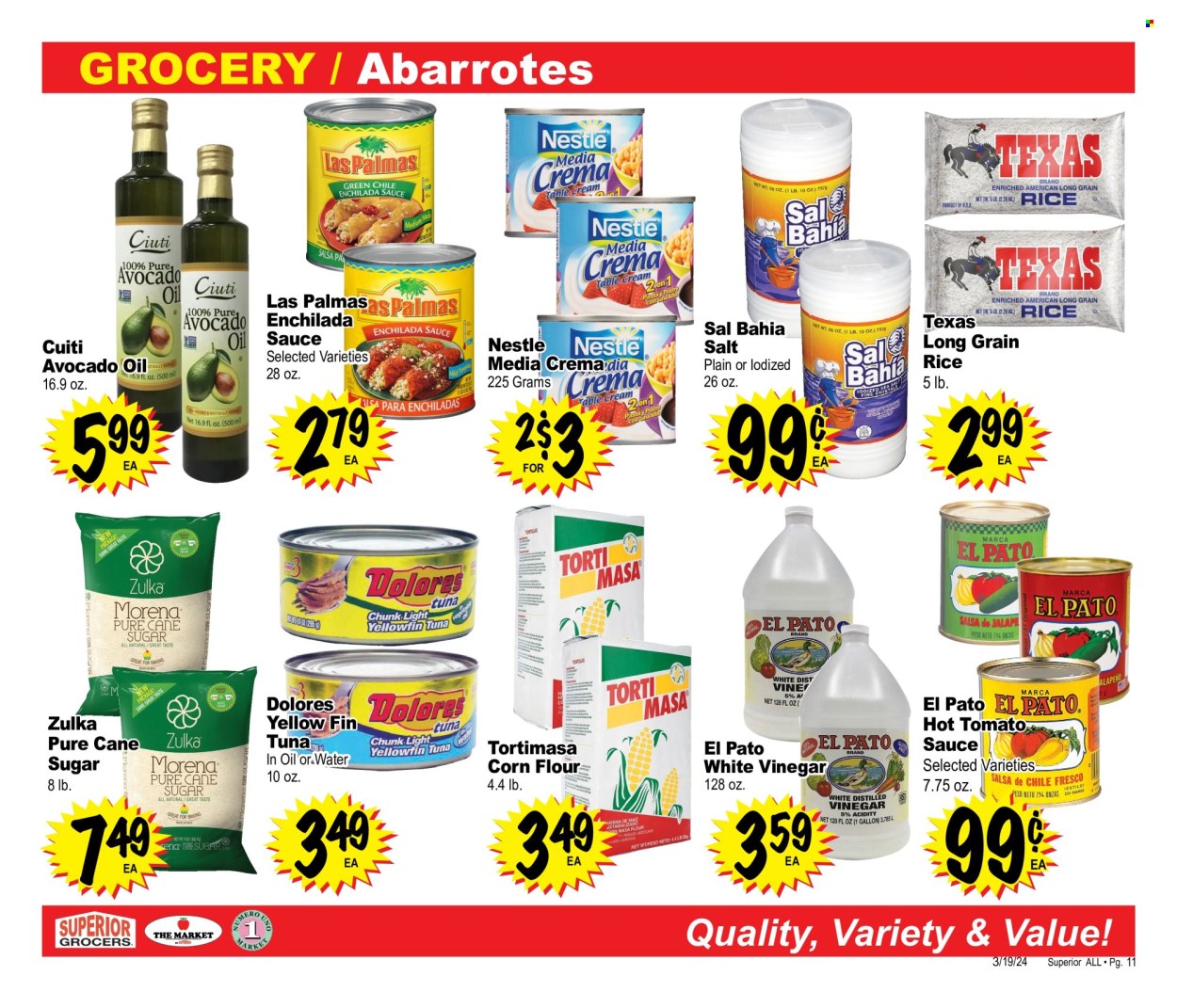 Superior Grocers ad  - 03.19.2024 - 04.22.2024.