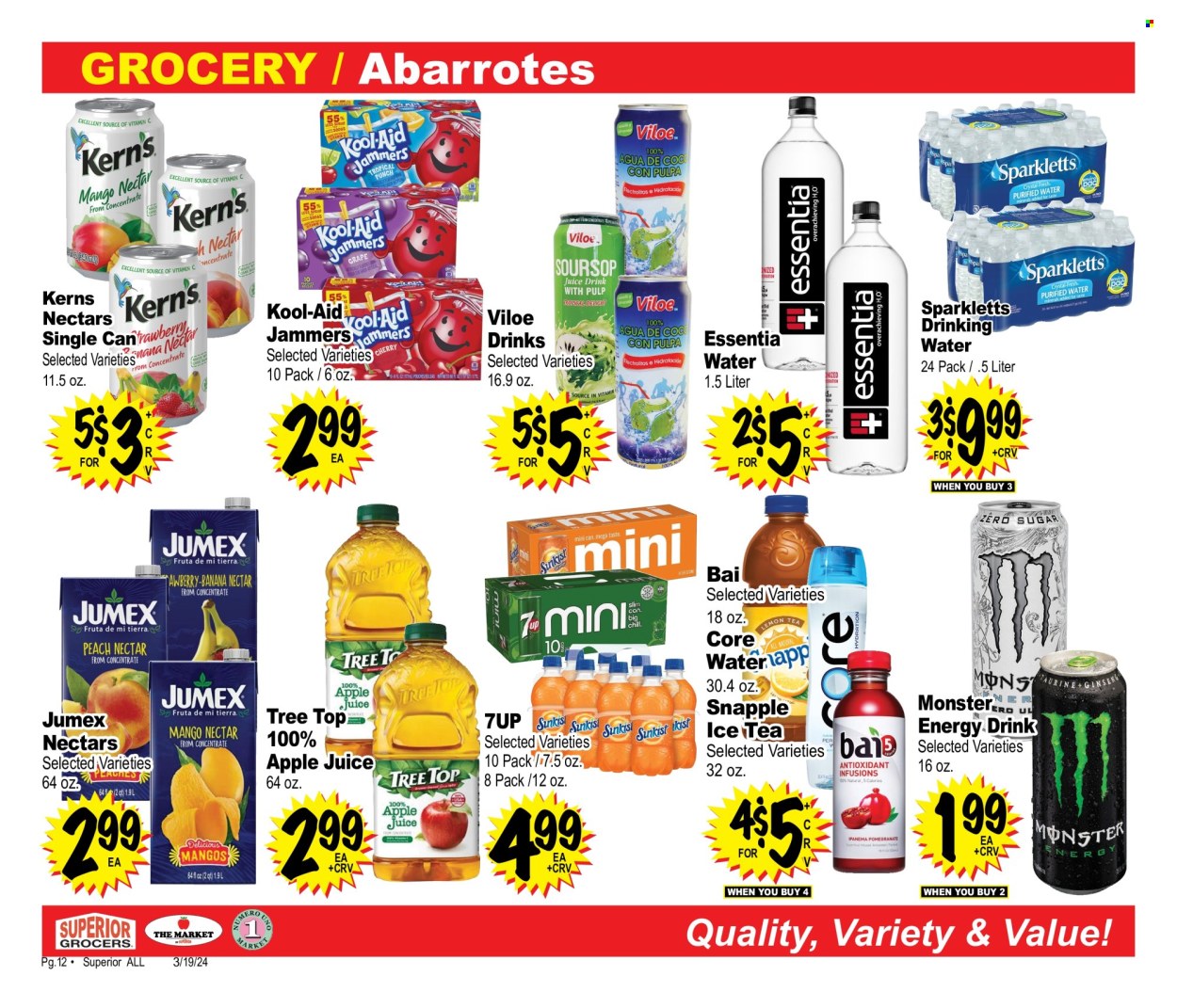 Superior Grocers ad  - 03.19.2024 - 04.22.2024.