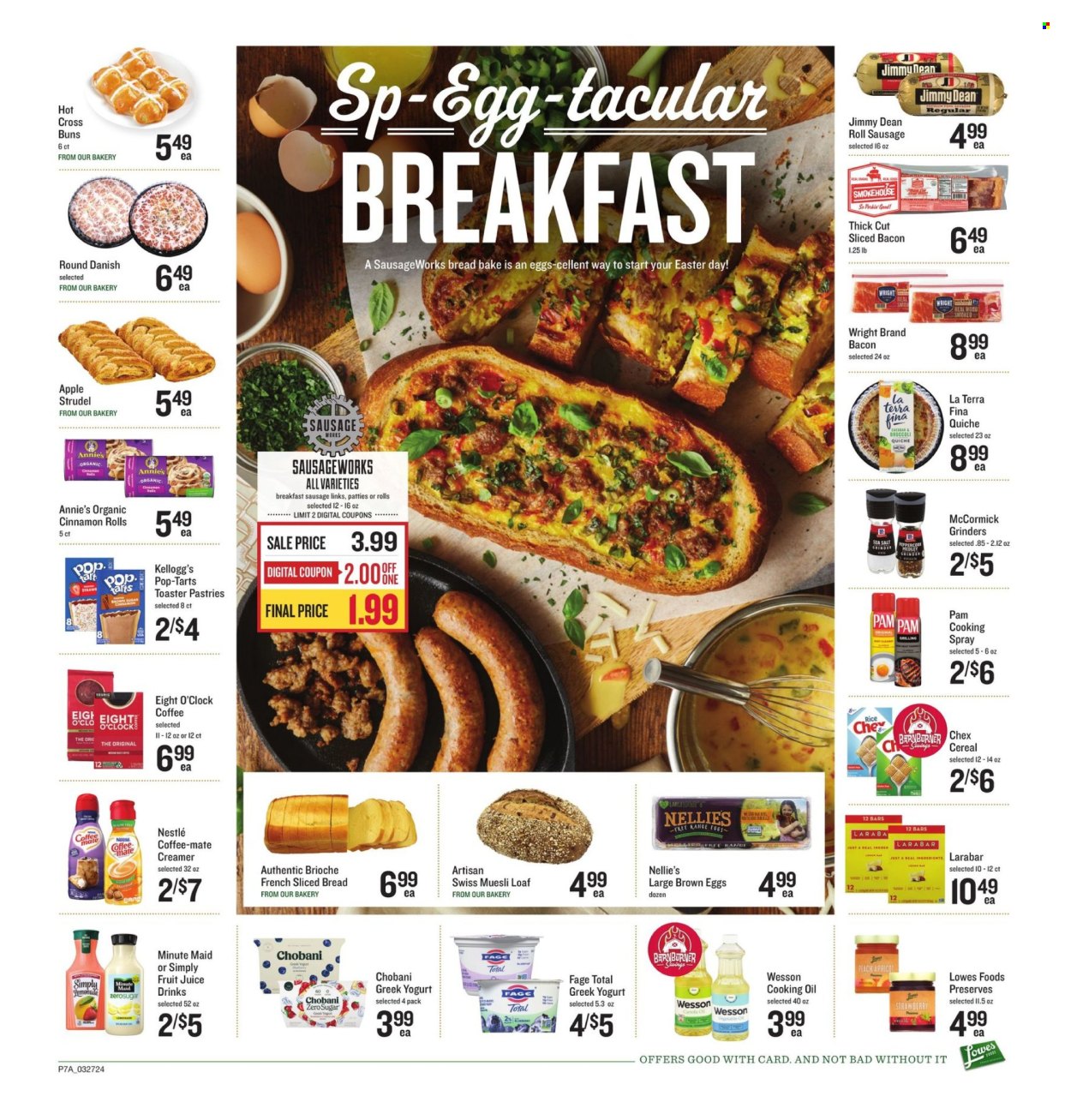 Lowes Foods ad  - 03.27.2024 - 04.02.2024.