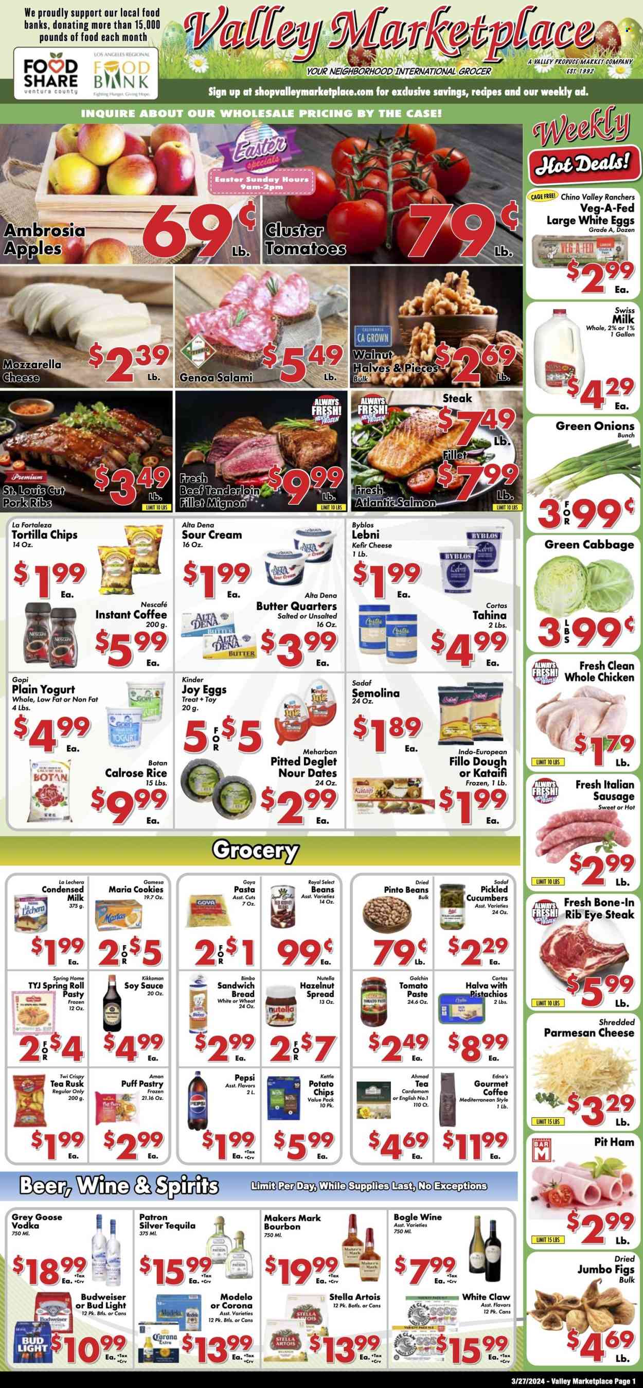 Valley Marketplace ad  - 03.27.2024 - 04.02.2024.