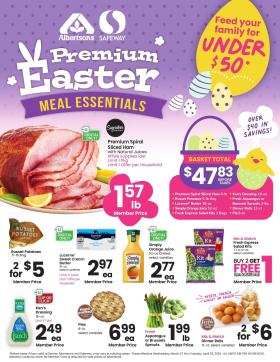 Safeway - Easter Meal Essentials        