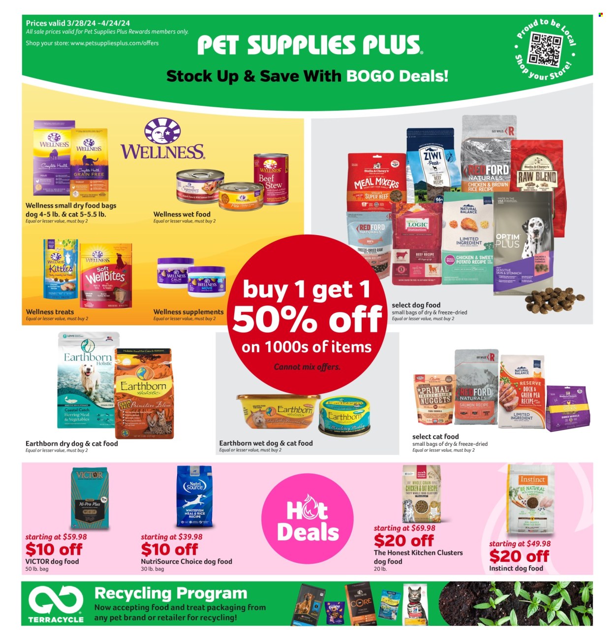 Pet Supplies Plus ad  - 03.28.2024 - 04.24.2024.