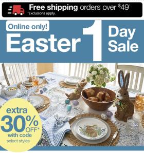 JCPenney - Easter 1 Day Sale