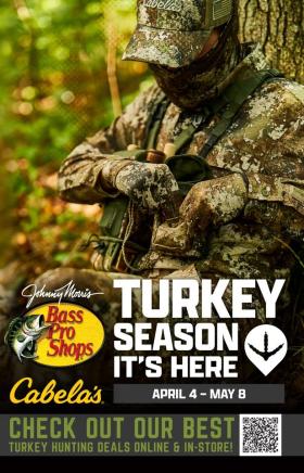 Cabela's - Turkey Season It's Here!