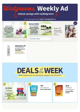 Walgreens - Weekly Ad