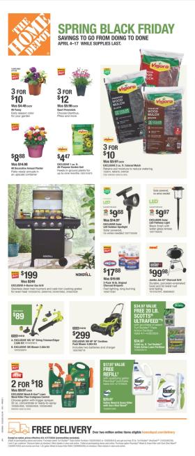 The Home Depot - Spring Black Friday