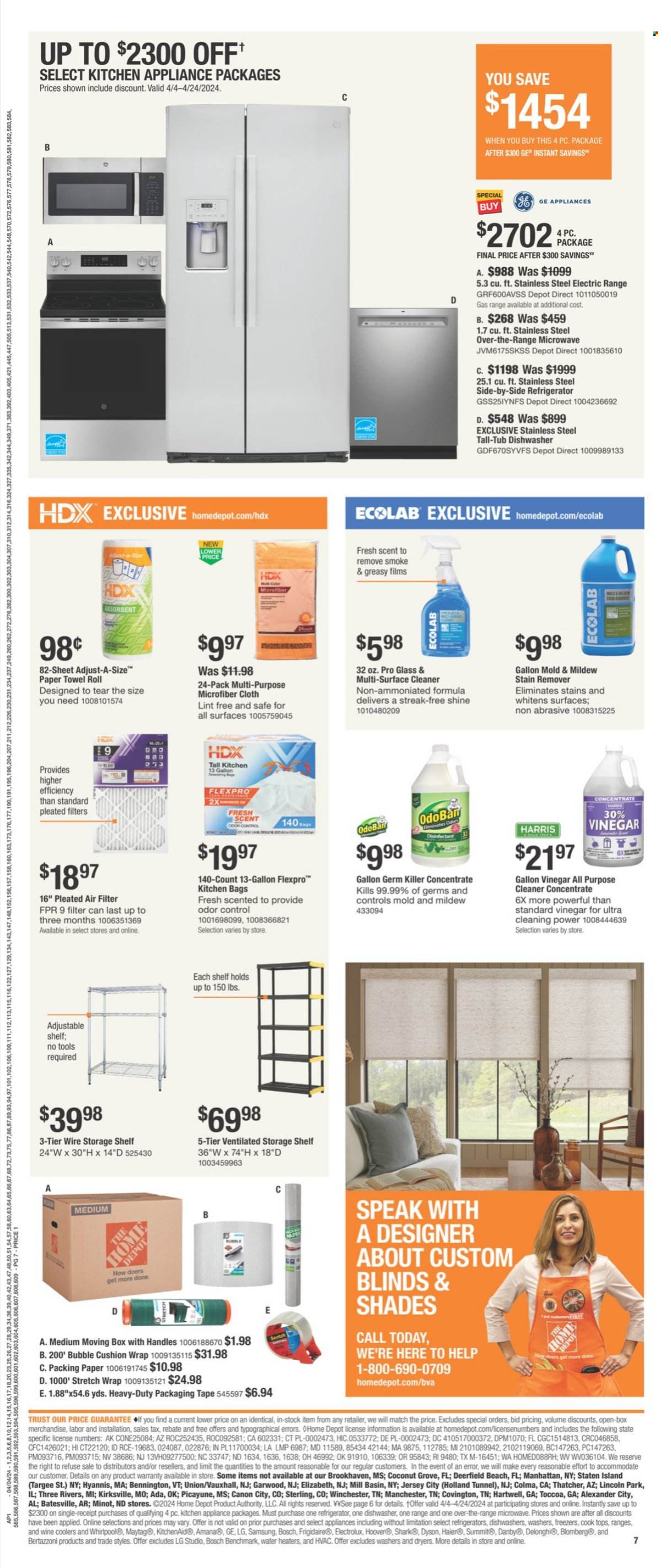 The Home Depot ad  - 04.04.2024 - 04.17.2024.