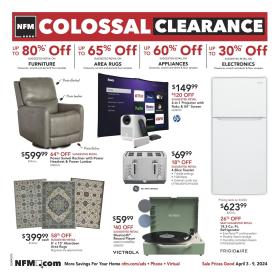 Nebraska Furniture Mart - Colossal Clearance