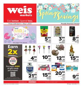 Weis - MOnthly home