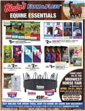Blain's Farm & Fleet - Equine Essentials