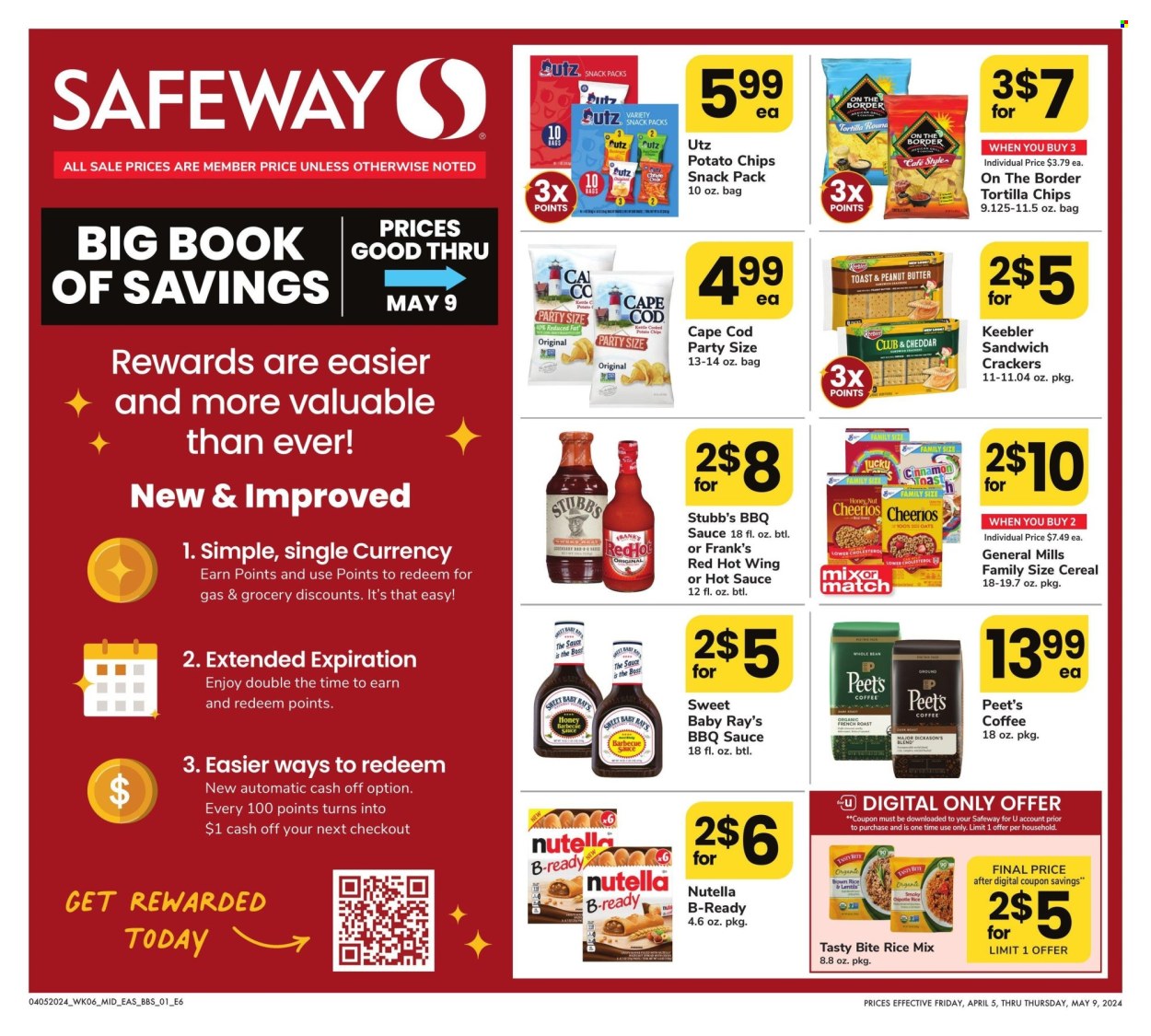 Safeway ad  - 04.05.2024 - 05.09.2024.