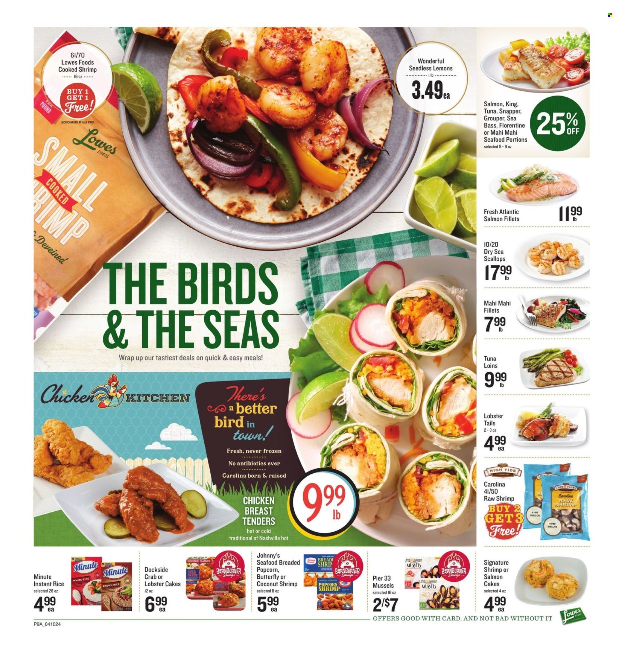 Lowes Foods ad  - 04.10.2024 - 04.16.2024.