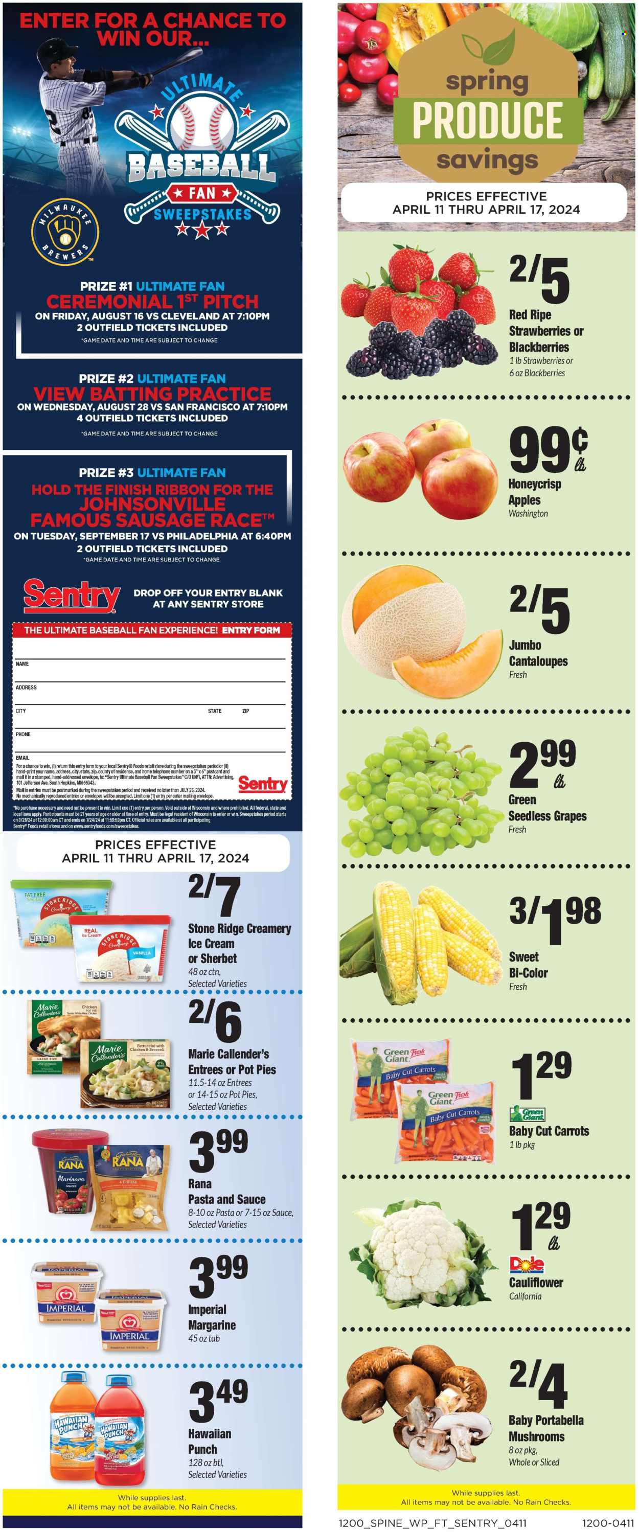 Sentry Foods ad  - 04.11.2024 - 04.17.2024.