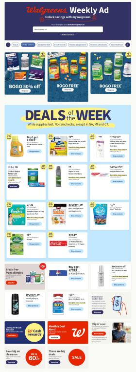 Walgreens - Weekly Ad