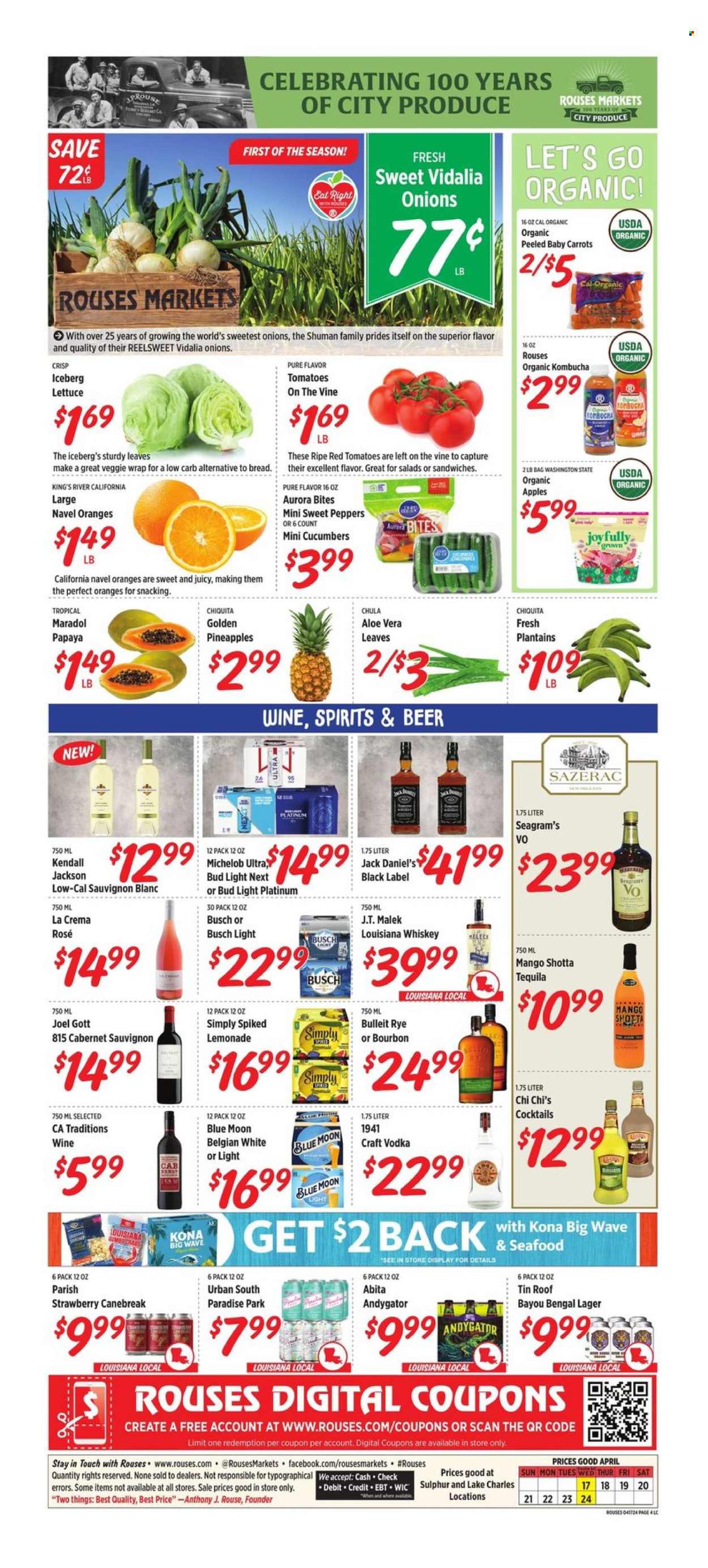 Rouses Markets ad  - 04.17.2024 - 04.24.2024.