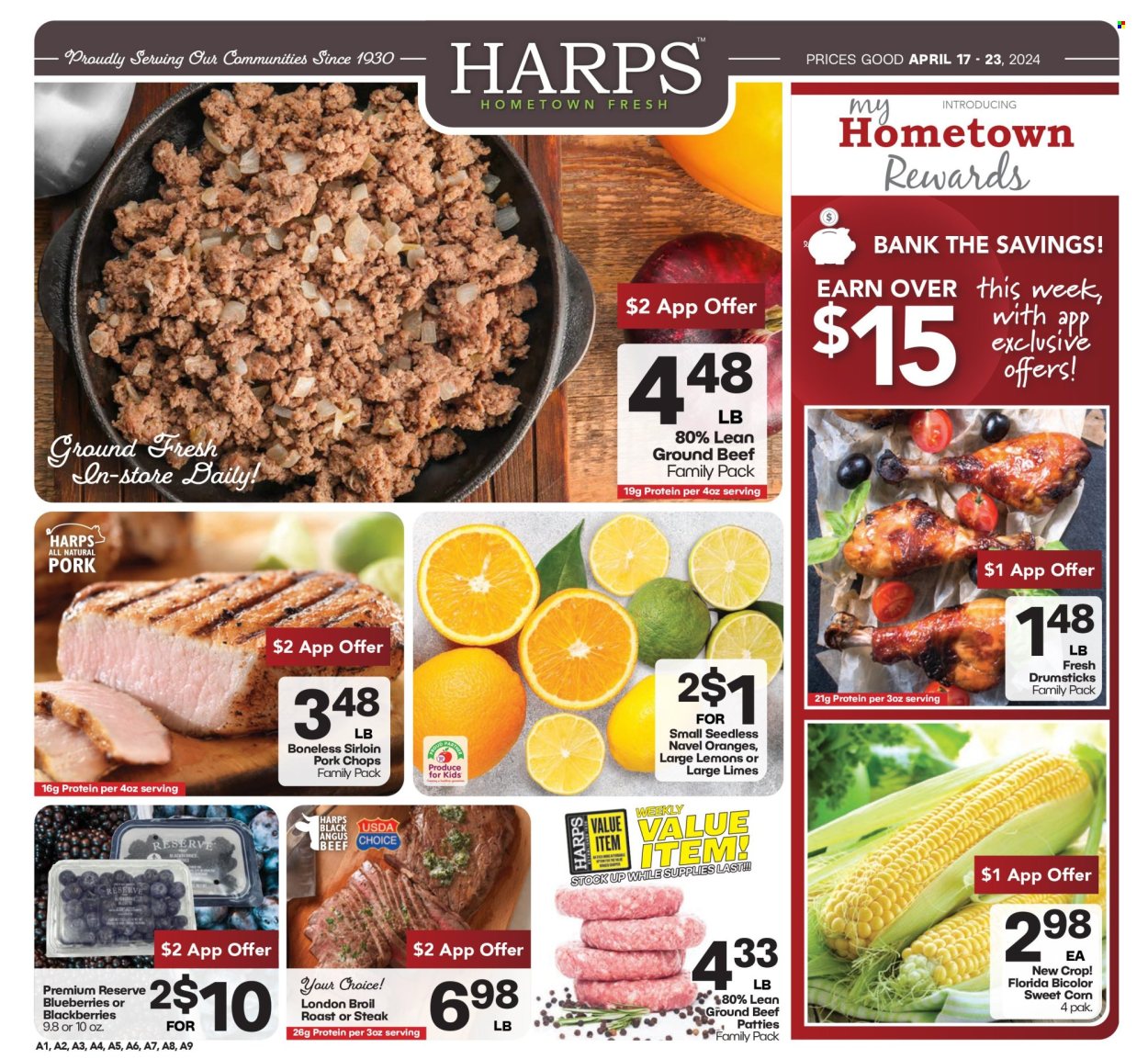 Harps Hometown Fresh ad  - 04.17.2024 - 04.23.2024.