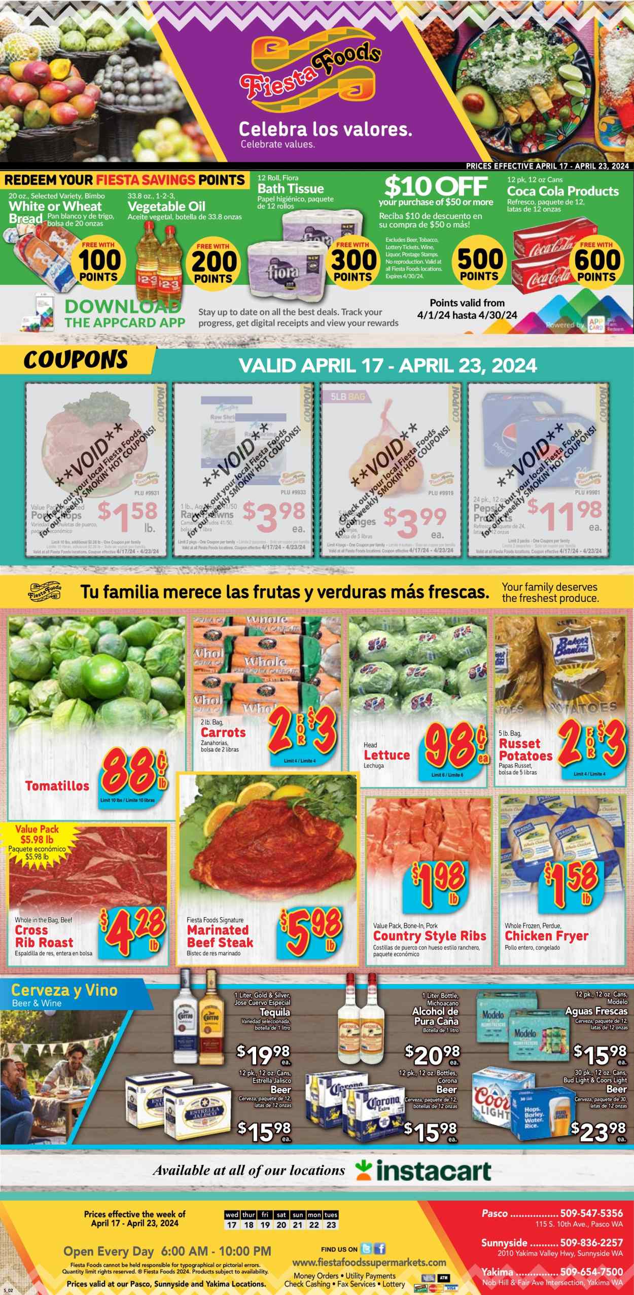 Fiesta Foods SuperMarkets ad  - 04.17.2024 - 04.23.2024.