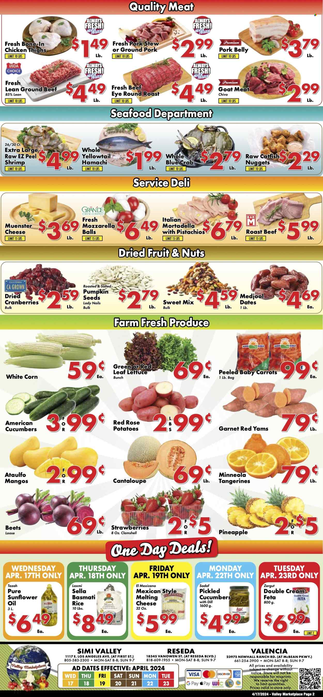Valley Marketplace ad  - 04.17.2024 - 04.23.2024.