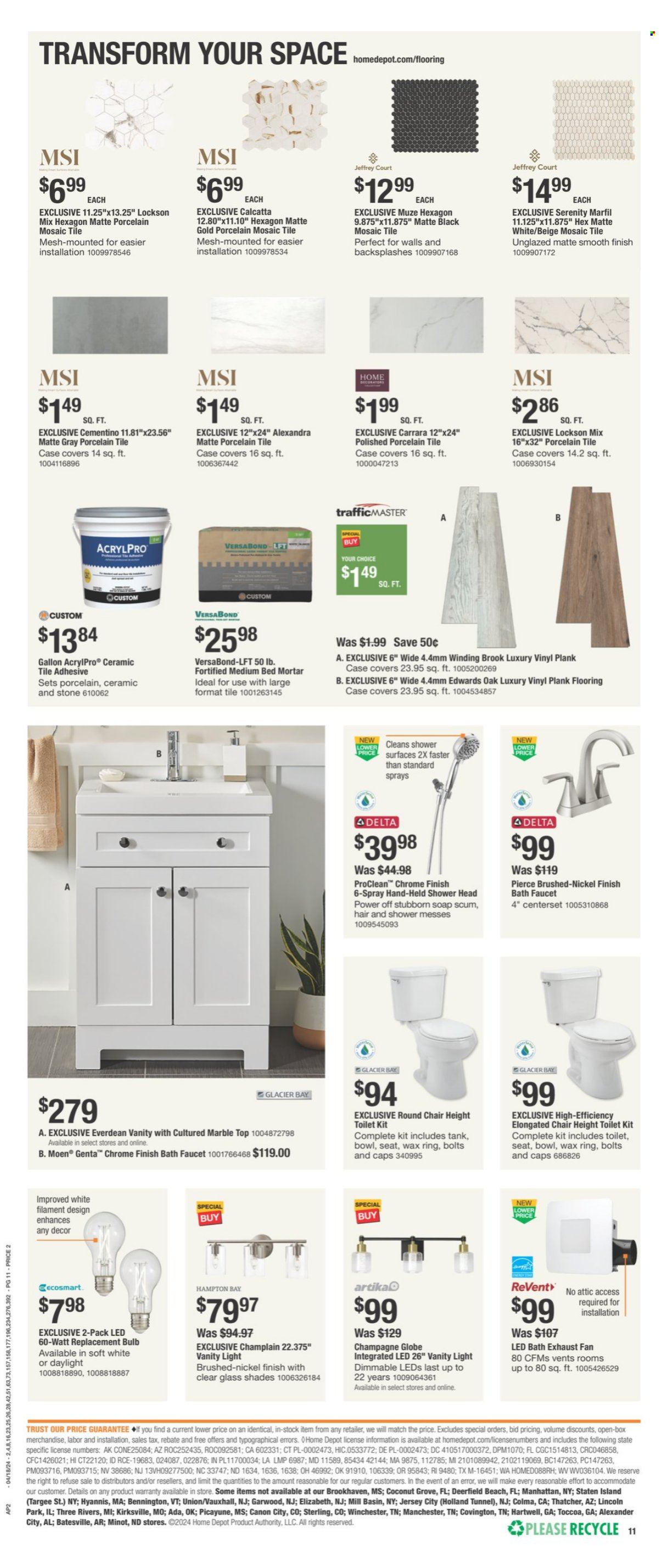 The Home Depot ad  - 04.18.2024 - 04.28.2024.