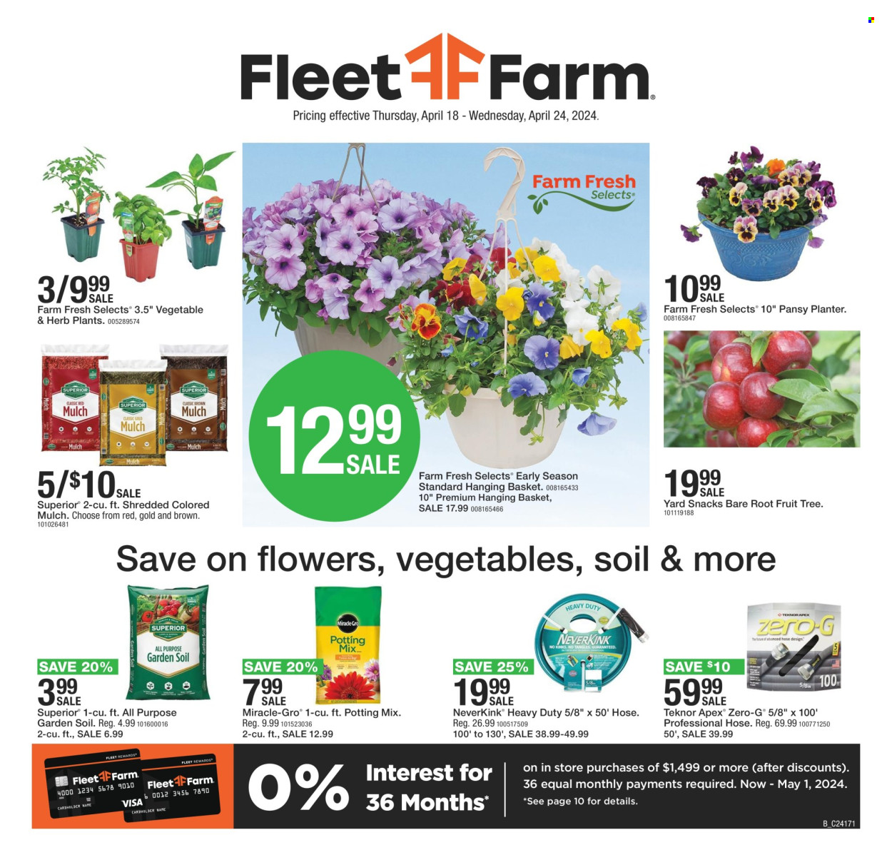Fleet Farm ad  - 04.18.2024 - 04.24.2024.