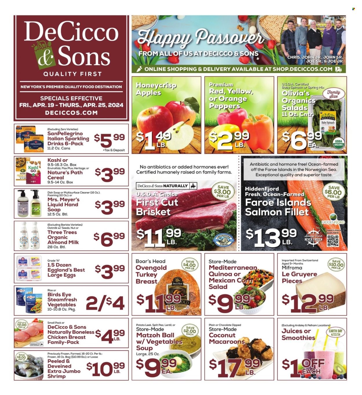 DeCicco & Sons ad  - 04.19.2024 - 04.25.2024.