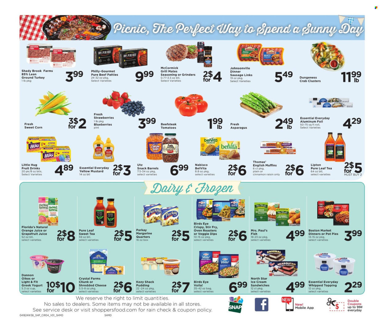 Shoppers ad  - 04.18.2024 - 04.24.2024.
