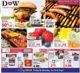 D&W Fresh Market - Weekly Ad