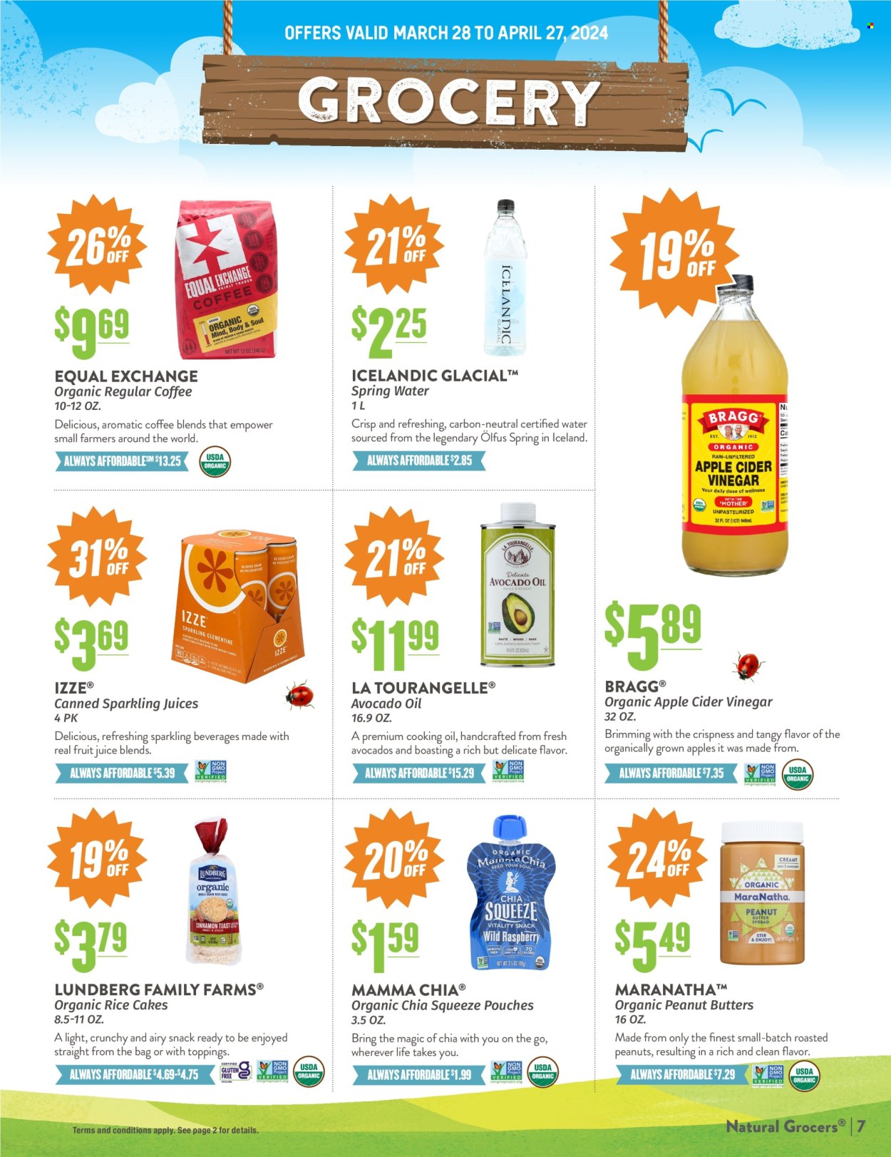Natural Grocers ad  - 03.28.2024 - 04.27.2024.