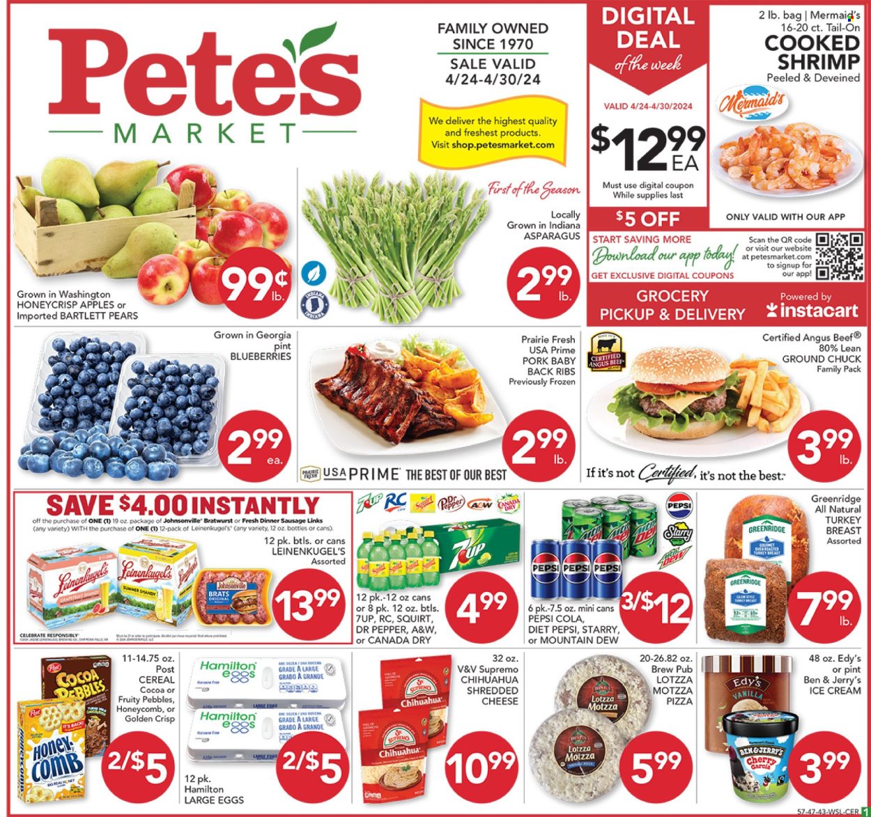 Pete's Fresh Market ad  - 04.24.2024 - 04.30.2024.