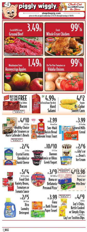 Piggly Wiggly ad  - 04.24.2024 - 04.30.2024.