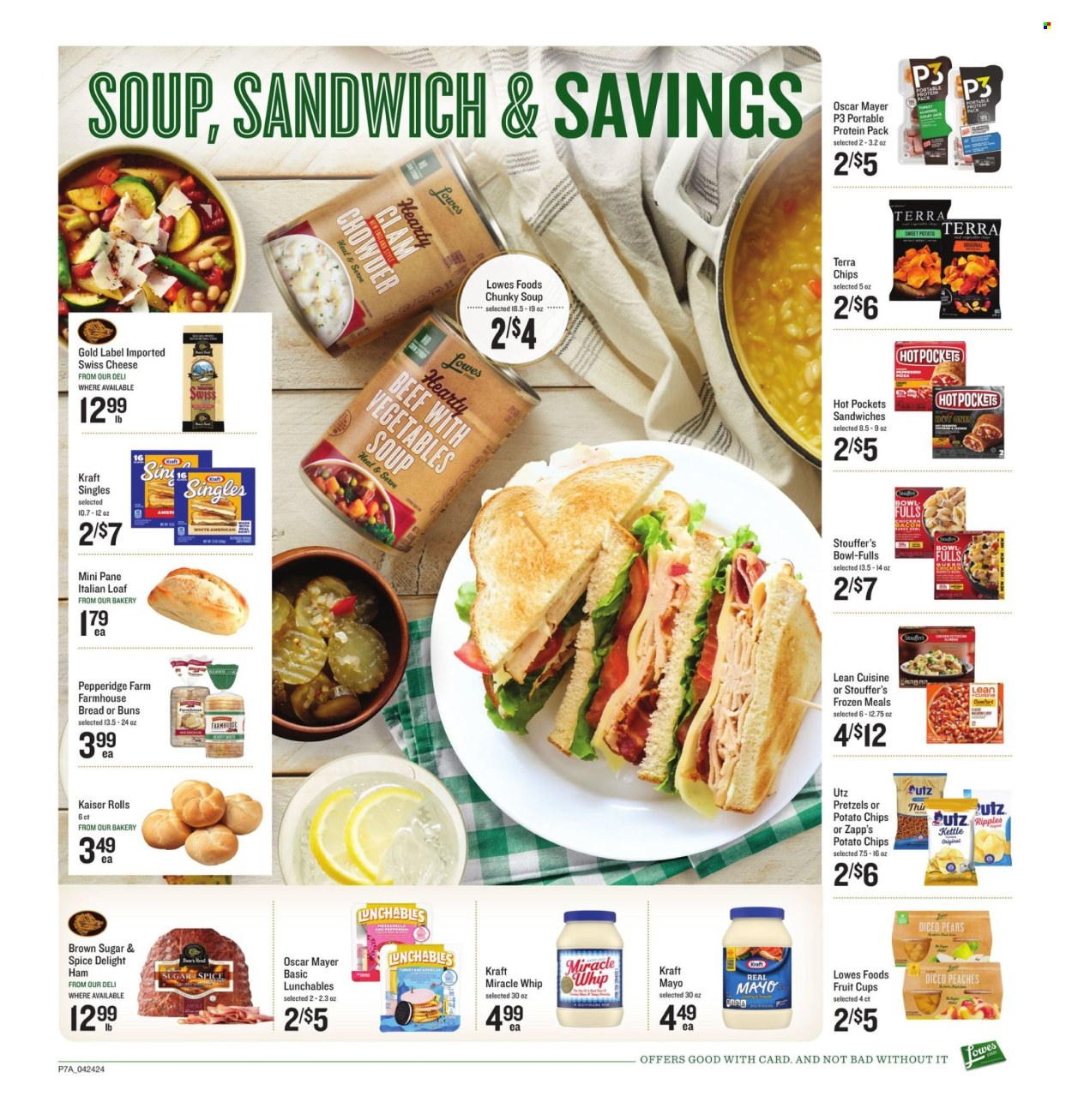 Lowes Foods ad  - 04.24.2024 - 04.30.2024.