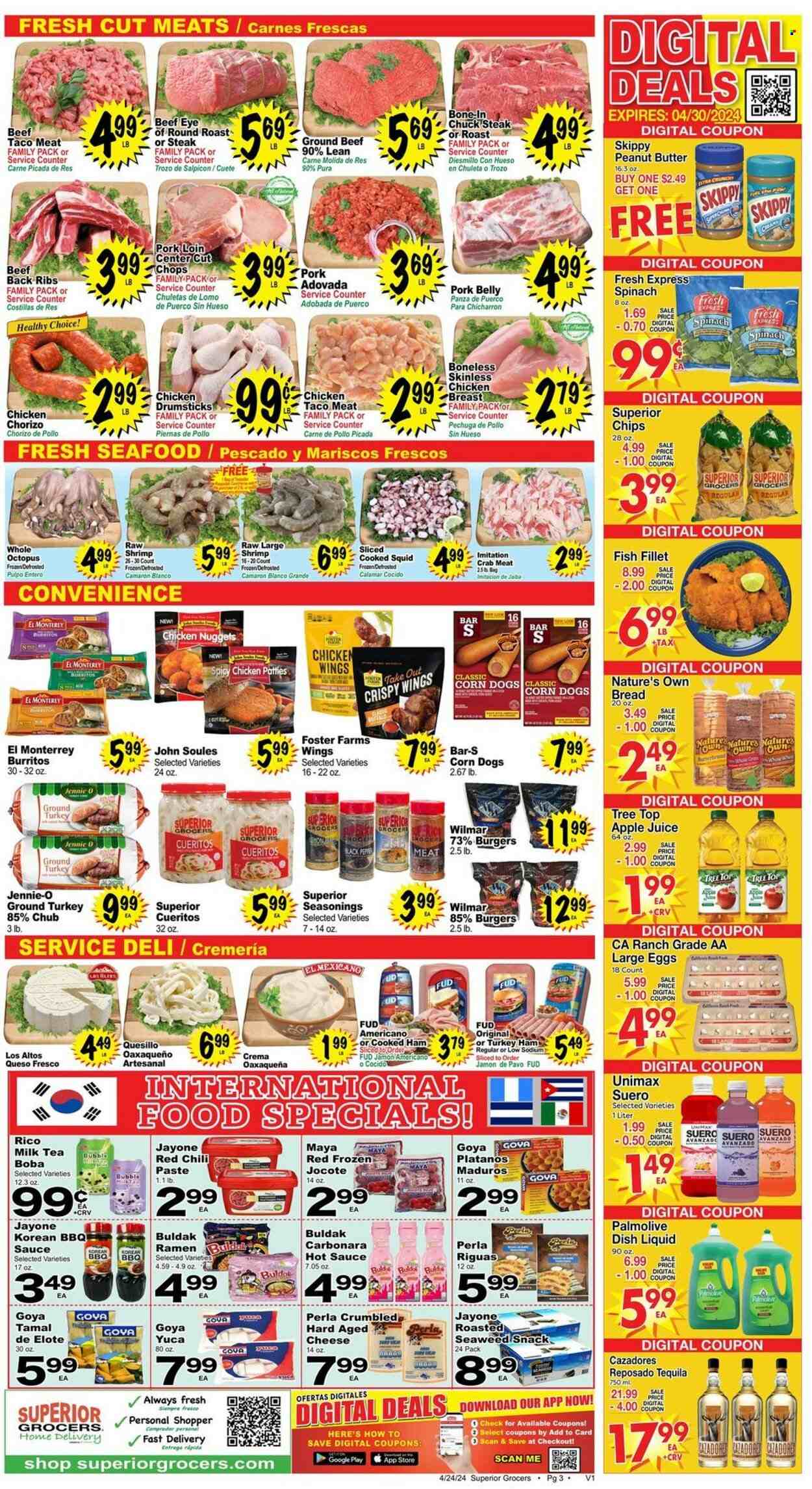Superior Grocers ad  - 04.24.2024 - 04.30.2024.