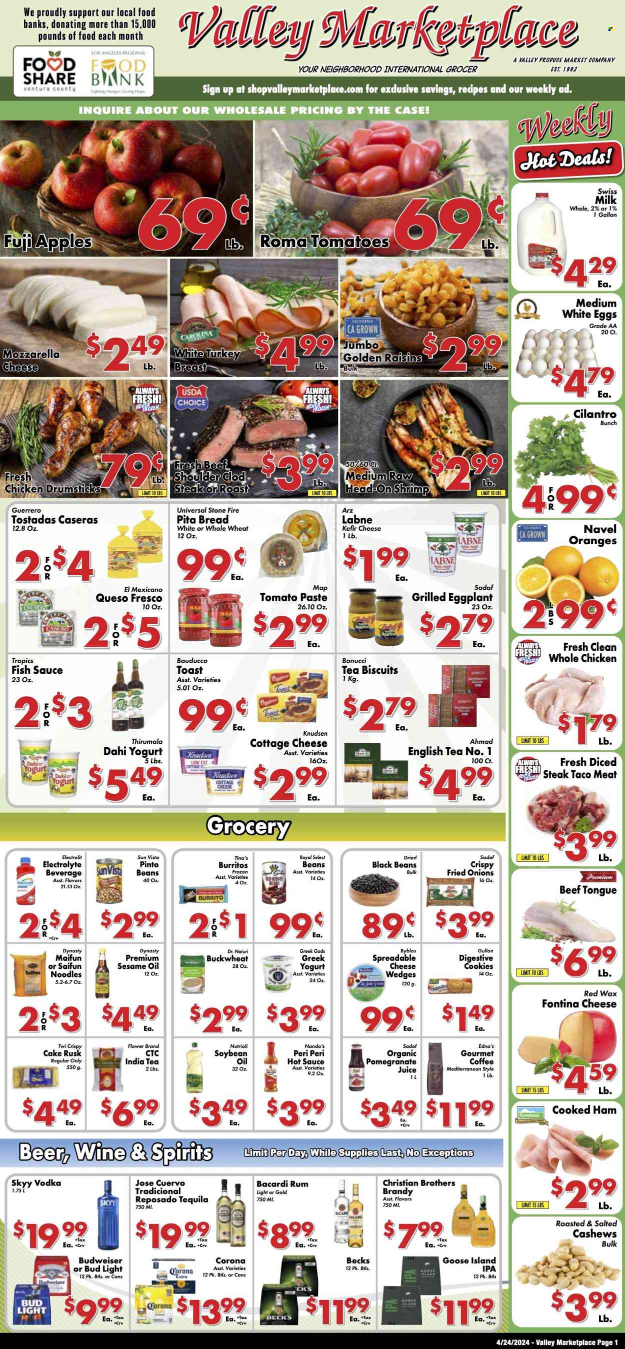 Valley Marketplace ad  - 04.24.2024 - 04.30.2024.