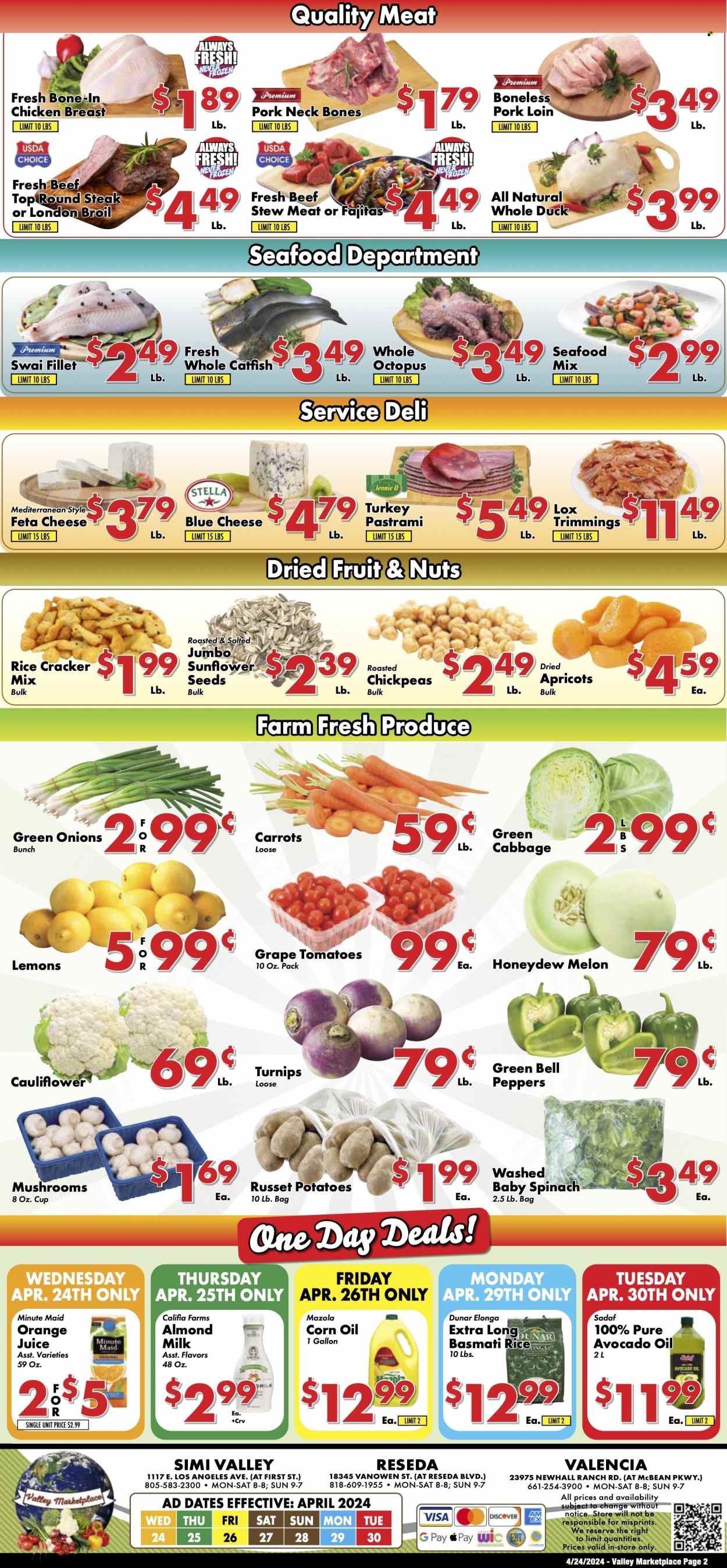 Valley Marketplace ad  - 04.24.2024 - 04.30.2024.