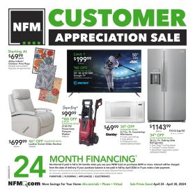 Nebraska Furniture Mart - Customer Appreciation Sale