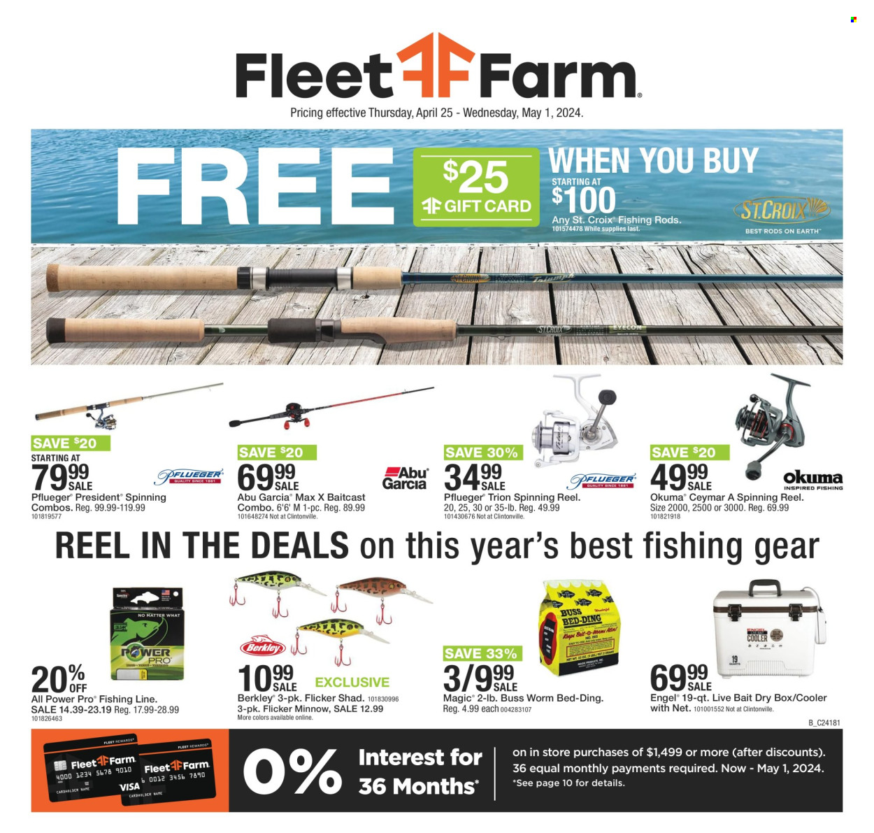 Fleet Farm ad  - 04.25.2024 - 05.01.2024.