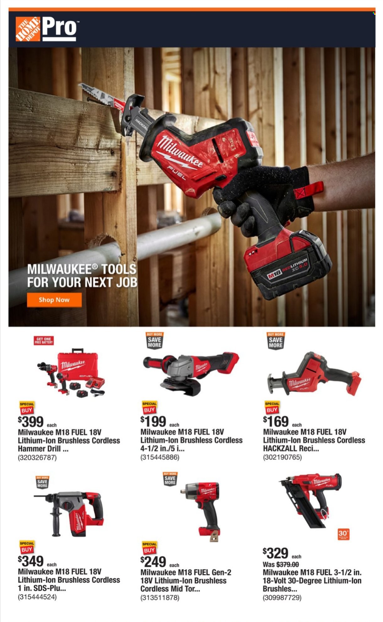 The Home Depot ad  - 04.22.2024 - 04.29.2024.