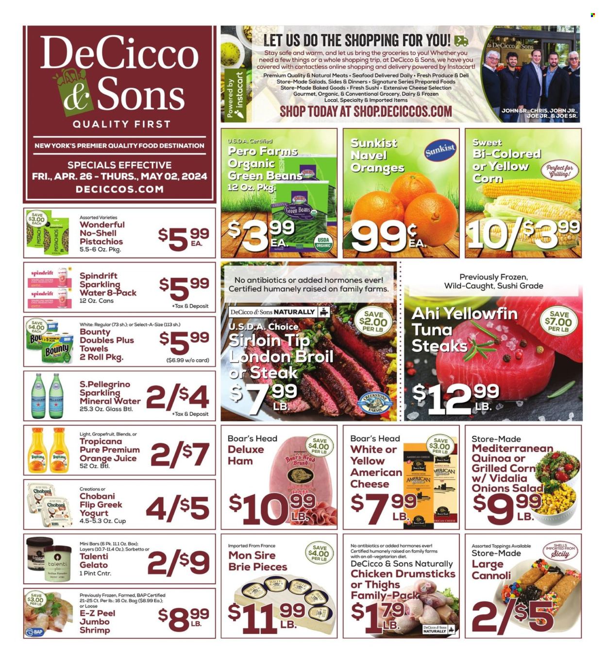 DeCicco & Sons ad  - 04.26.2024 - 05.02.2024.