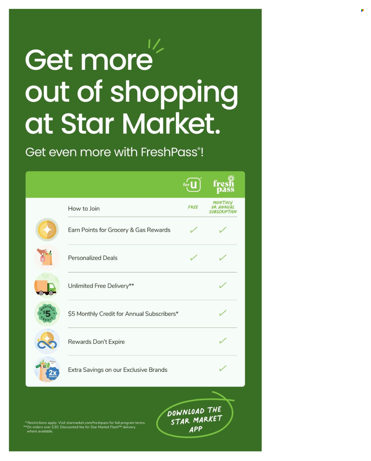 Star Market ad  - 04.26.2024 - 05.02.2024.