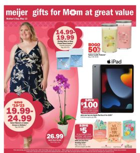 Meijer - Mother's Day Ad        