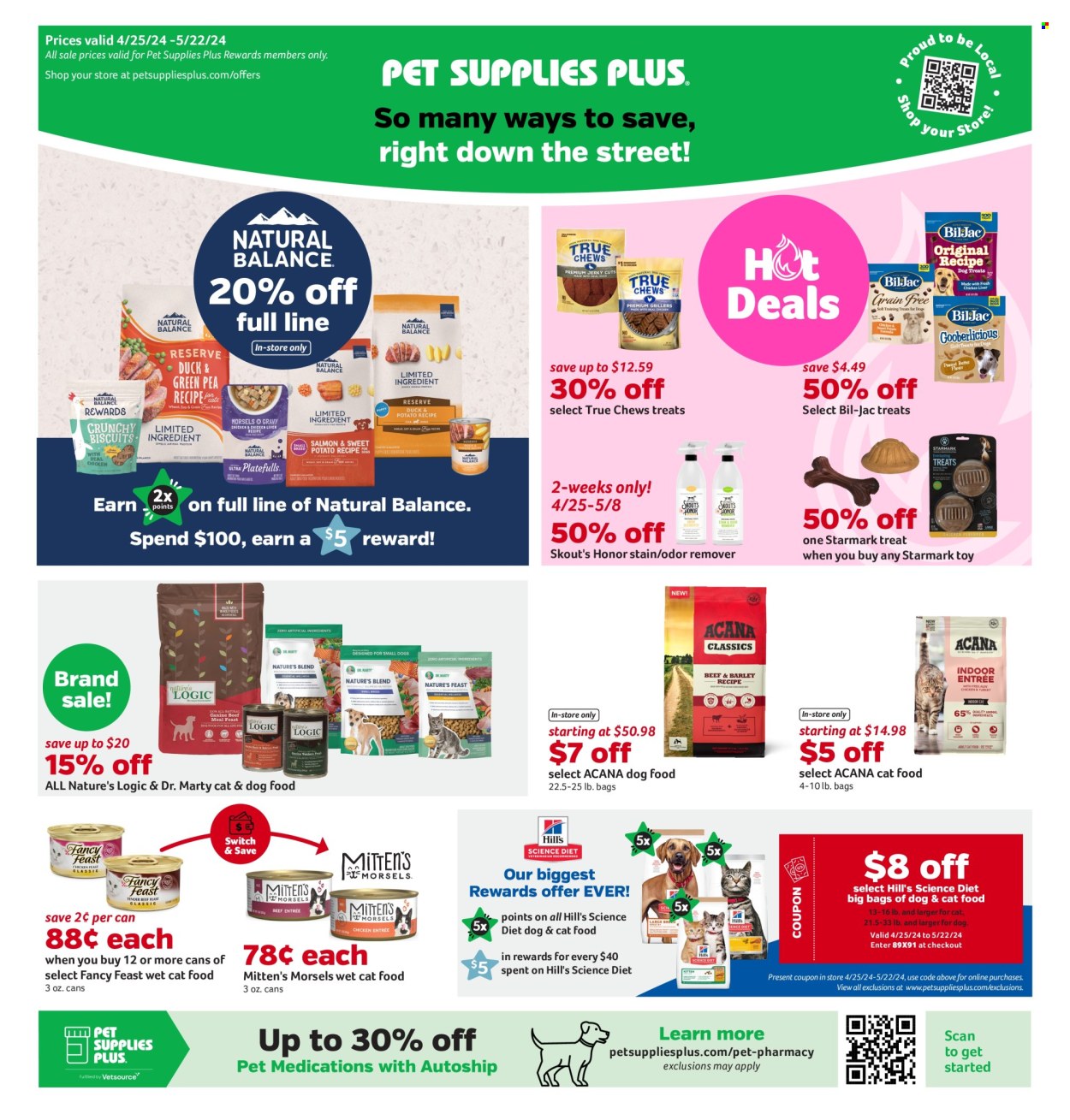 Pet Supplies Plus ad  - 04.25.2024 - 05.22.2024.